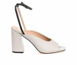 Best Sale 🌟 Women's Journee Collection Calypso 👗 Dress 🩴 Sandals Grey 🌟