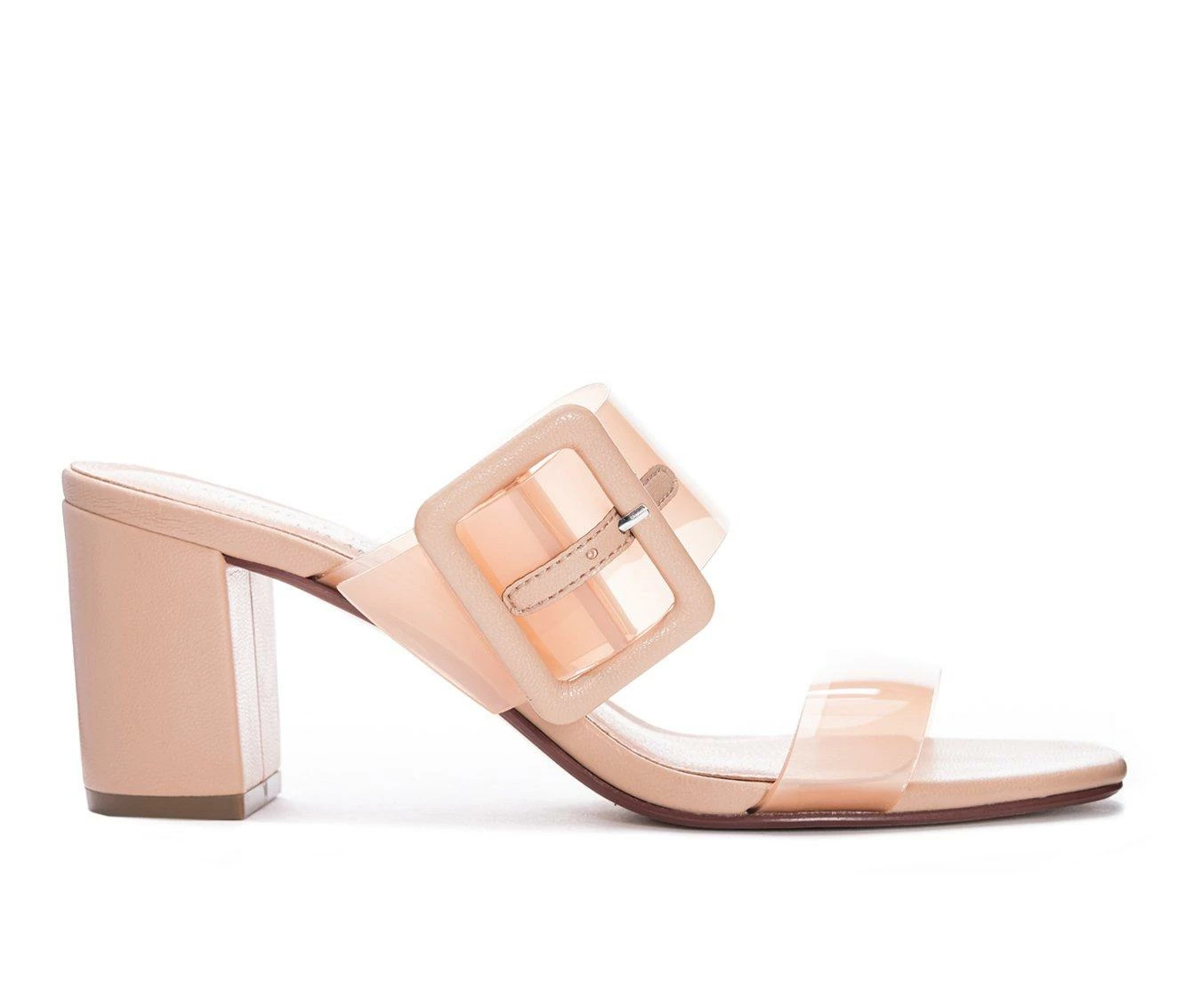 Promo ๐ Women's Chinese Laundry Yippy ๐ Dress ๐ฉด Sandals Nude ๐ฏ