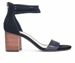 Best Pirce ❤️ Women's Chinese Laundry Rylan 👗 Dress 🩴 Sandals Black 😉