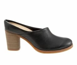 Best Pirce ⌛ Women's Softwalk Keya Mule 👠 Heels Black 🥰