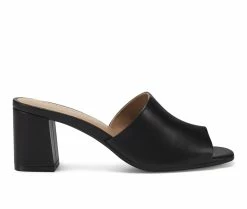 Flash Sale 😍 Women's Aerosoles Entree Mule 👠 Heels Black 😉