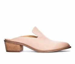 Coupon ❤️ Women's Chinese Laundry Marnie Mule 👠 Heels Blush ⌛