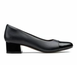 Cheap 🛒 Women's Clarks Marilyn Sara Pumps Black Lea Combo 🔔