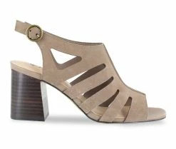 Best Sale ❤️ Women's Bella Vita Colleen 👗 Dress 🩴 Sandals Almond Suede ❤️