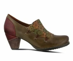 Outlet 👍 Women's L'Artiste Kantia Booties Olive Multi 😀