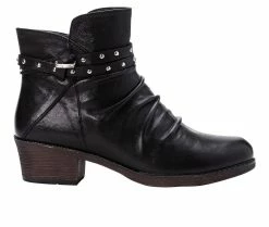 Best Sale ✨ Women's Propet Roxie Heeled Booties Black 🌟