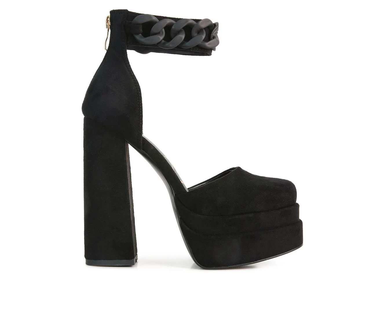 Brand new π Women's London Rag Golden Hour Platform Pumps Black β