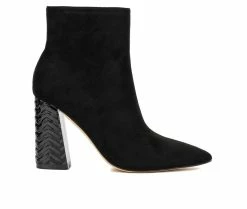Best reviews of 💯 Women's New York And Company Zhuri Heeled Booties Black 😉