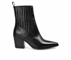 Best Pirce 👍 Women's Journee Signature Markka Booties Black 😍