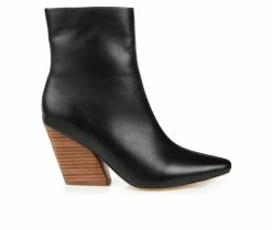 Hot Sale 😀 Women's Journee Signature Hydra Heeled Booties Black 🌟