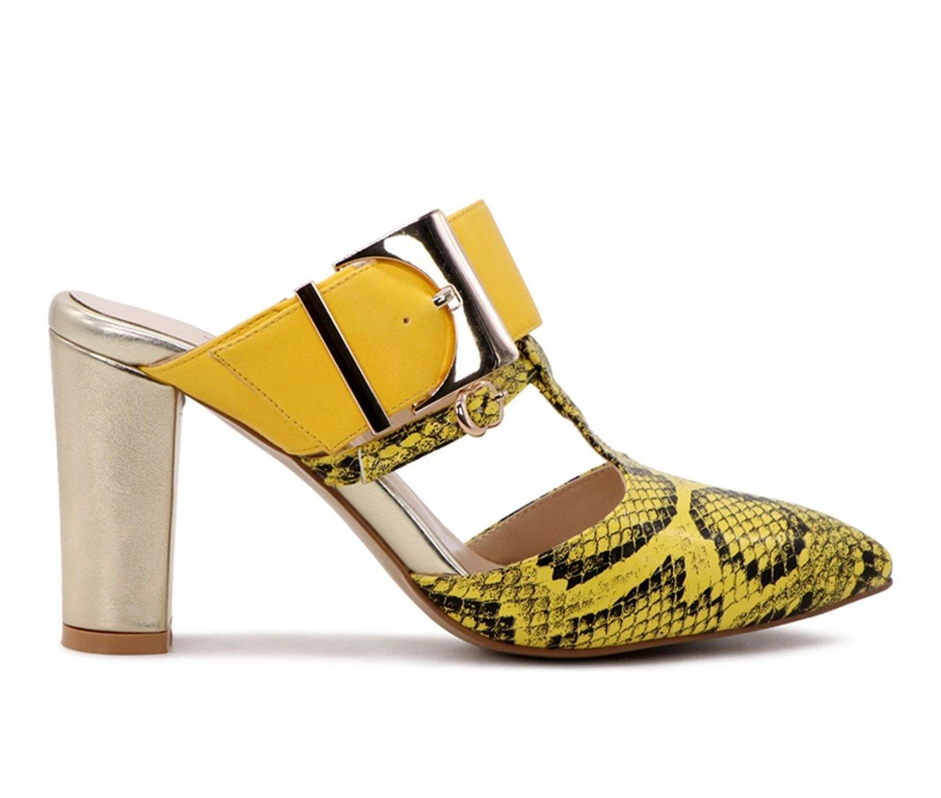 New π Women's London Rag Dina Pumps Yellow π
