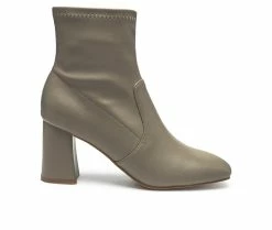 New 😉 Women's London Rag Daffofil Booties Grey 🌟