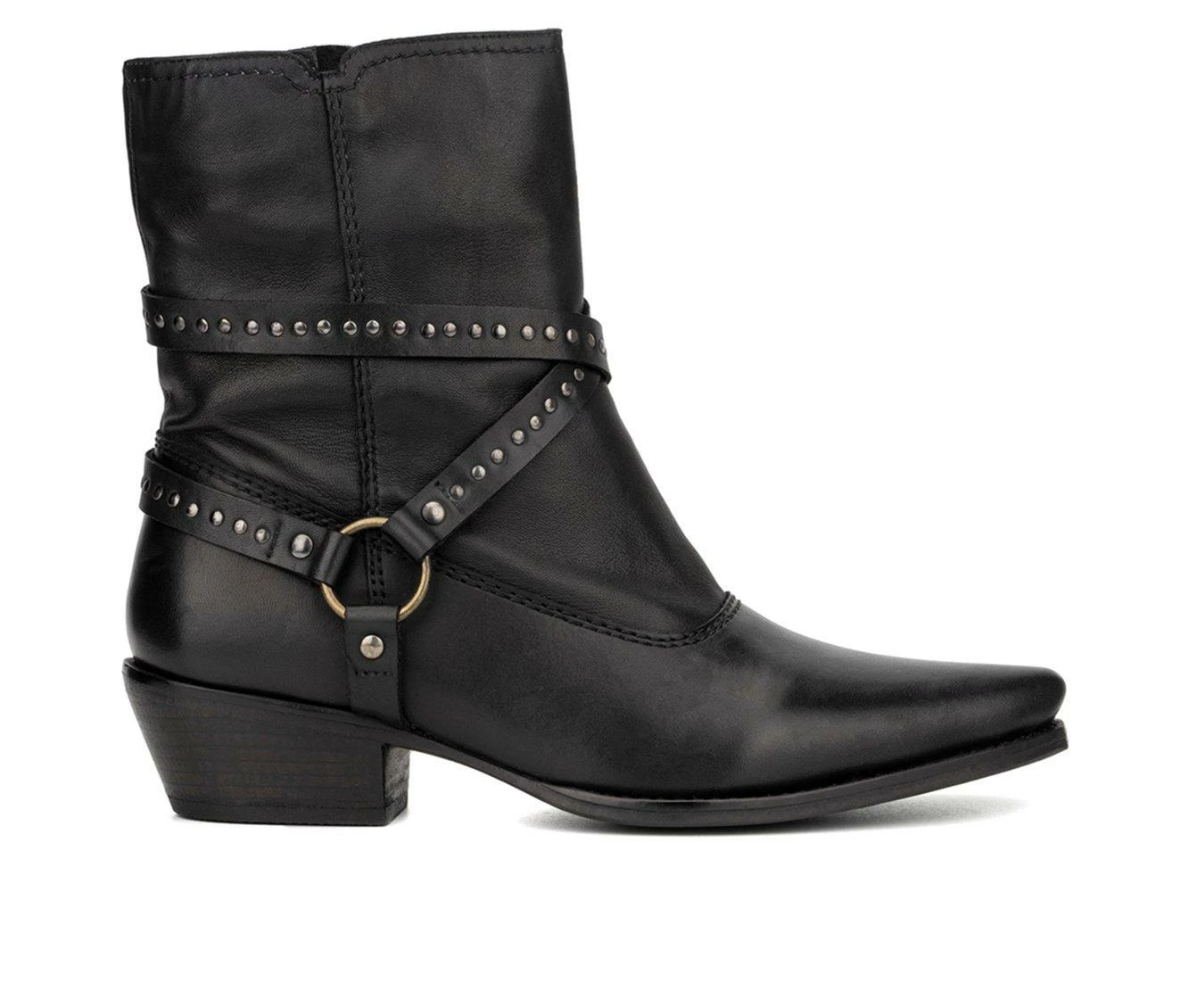 Cheap π― Women's Vintage Foundry Co Alissa Western Inspired Booties Black β€οΈ - Image 2