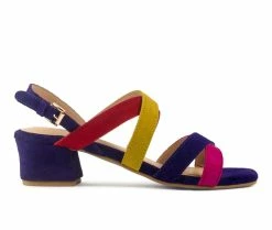 Promo 😉 Women's Rag & Co Astrid 👗 Dress 🩴 Sandals Multi Blue ✨