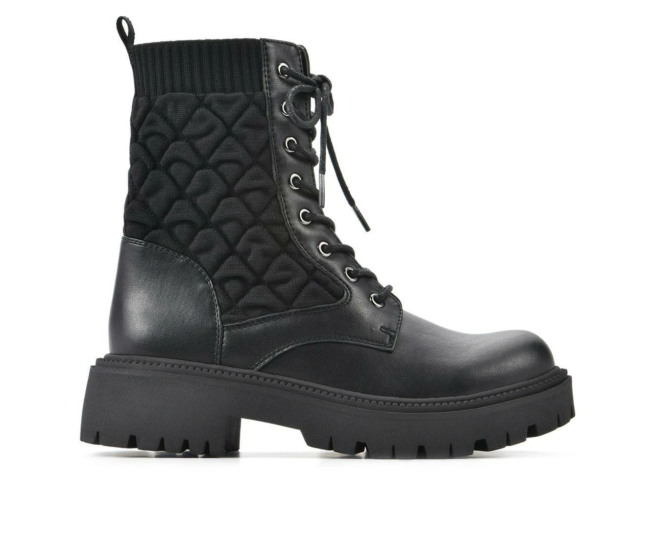 Wholesale π Women's White Mountain Shayne Lace Up Booties Black β¨