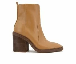 Best Sale 🛒 Women's KENSIE Klinton Heeled Booties Lt Tan ✔️