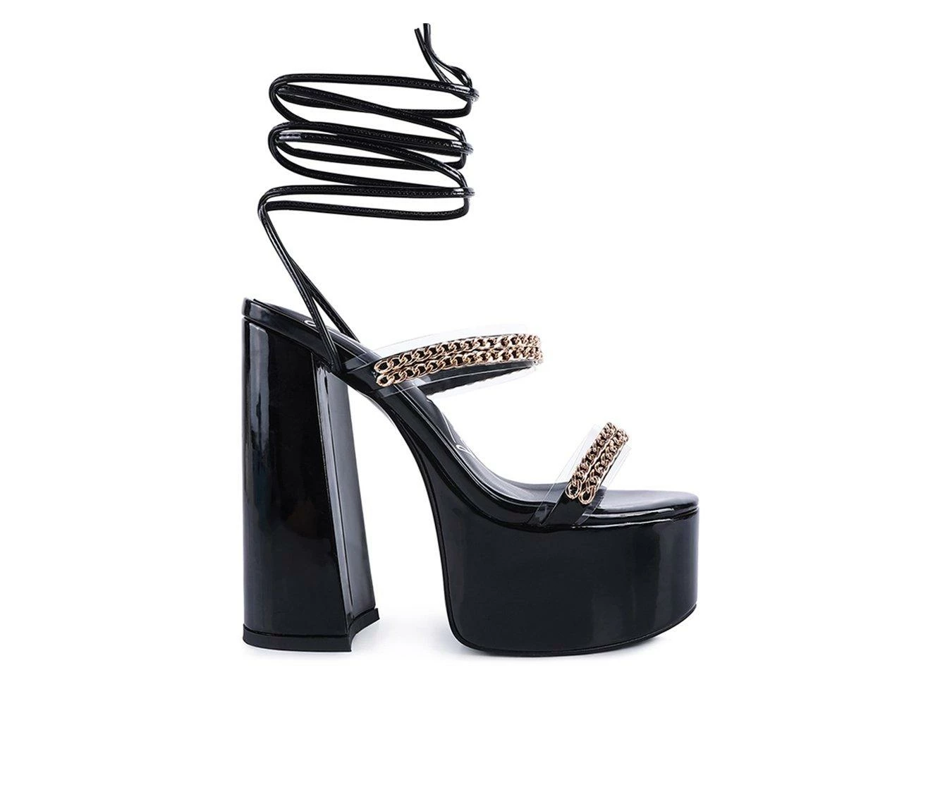 Best reviews of π Women's London Rag Indulgence Platform π Dress π©΄ Sandals Black π€© - Image 2