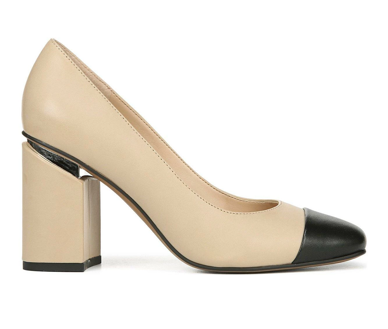 Outlet β¨ Women's Franco Sarto Roller Pumps Beige/Black π