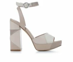 Brand new 🧨 Women's Madden Girl Skyy 👗 Dress 🩴 Sandals Nude Multi ⌛