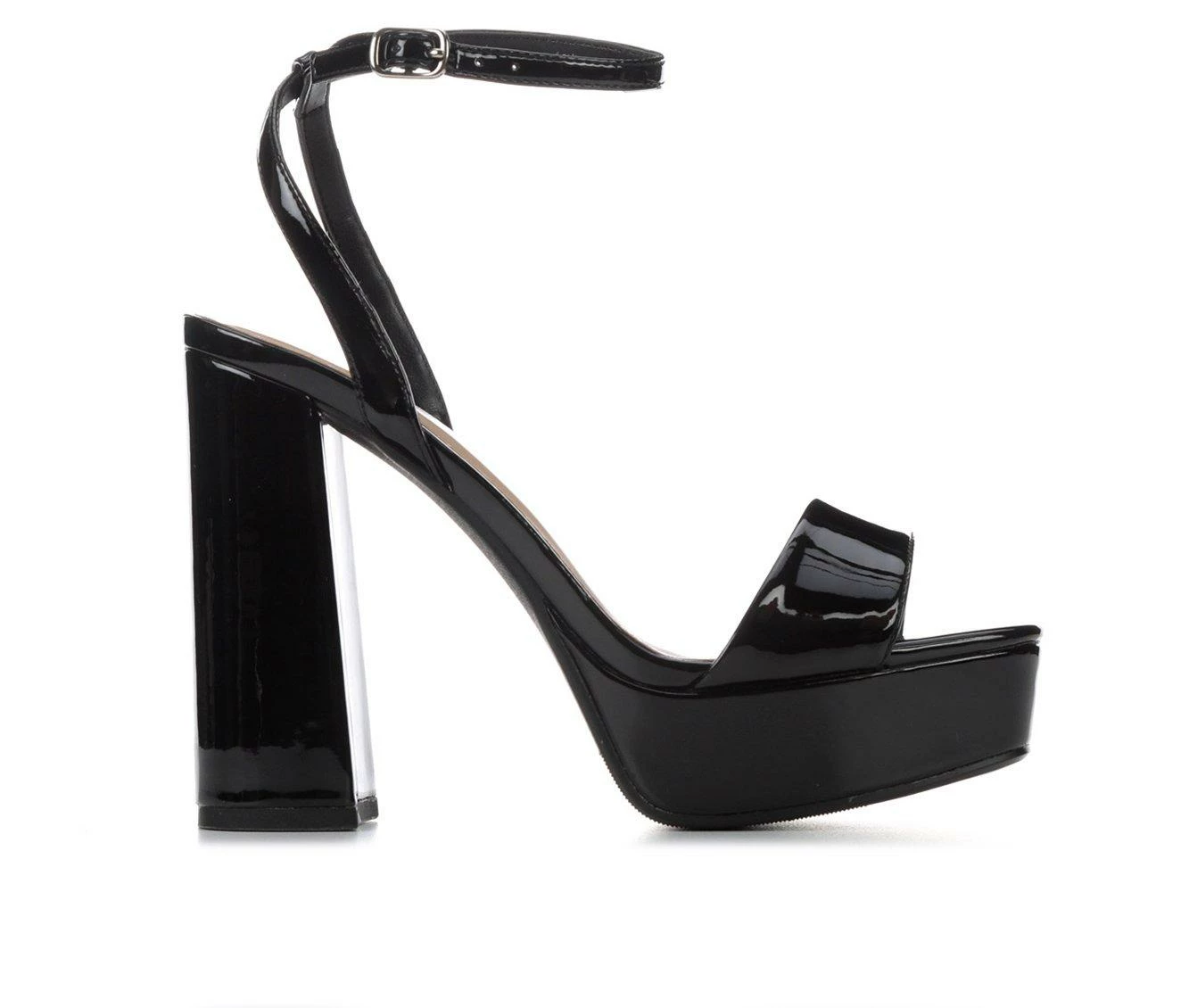 Best Pirce π Women's Y-Not Lorii Platform π Dress π©΄ Sandals Black Patent βοΈ - Image 2