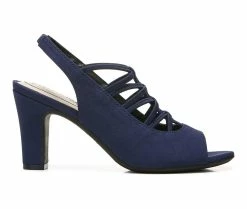 Best deal 👍 Women's LifeStride Cabaret Sustainable 👗 Dress 🩴 Sandals True Navy 🤩