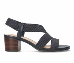 Best Sale 🎉 Women's Bella Vita Jodi 👗 Dress 🩴 Sandals Navy Tex Gore 👍