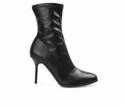Brand new π Women's Journee Collection Gizzel Heeled Booties Black β