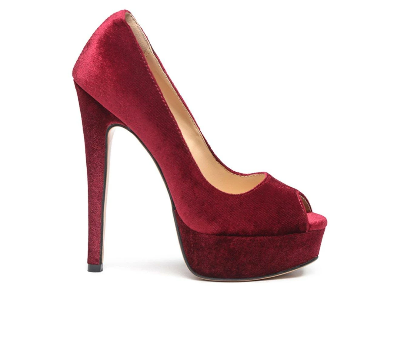 Flash Sale β€οΈ Women's Rag & Co Brielle Pumps Burgundy π
