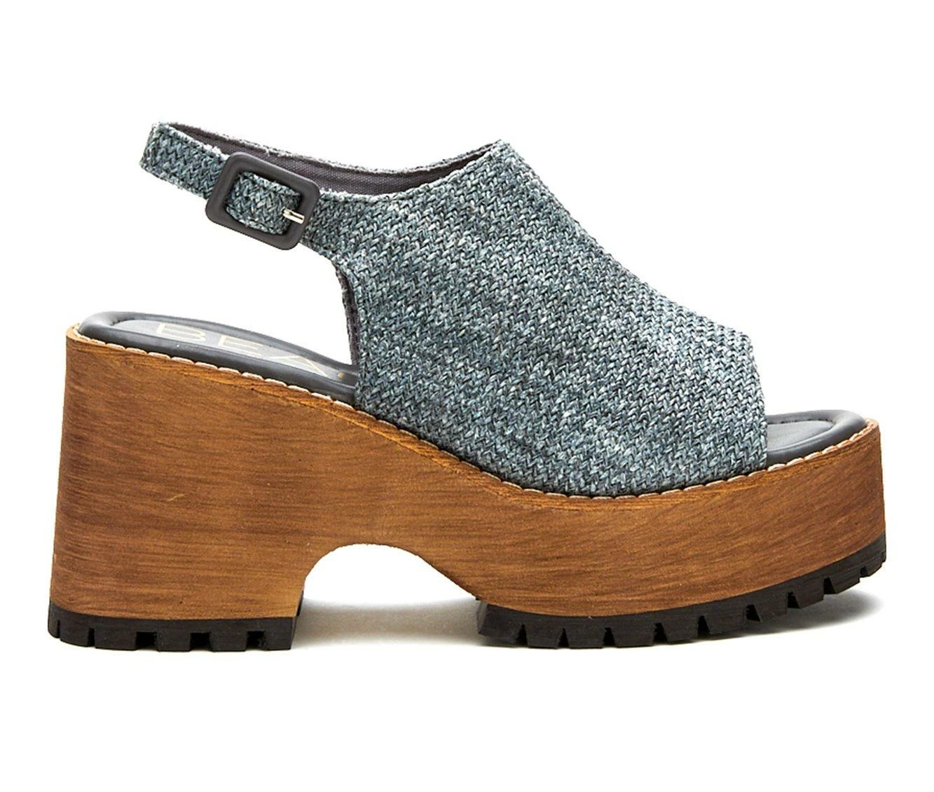 Brand new βοΈ Women's Beach By Matisse Woody Platform Wedge π©΄ Sandals Grey π - Image 2