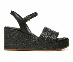 Best deal ❤️ Women's Franco Sarto Peachy Platform Wedge 🩴 Sandals Black 😍