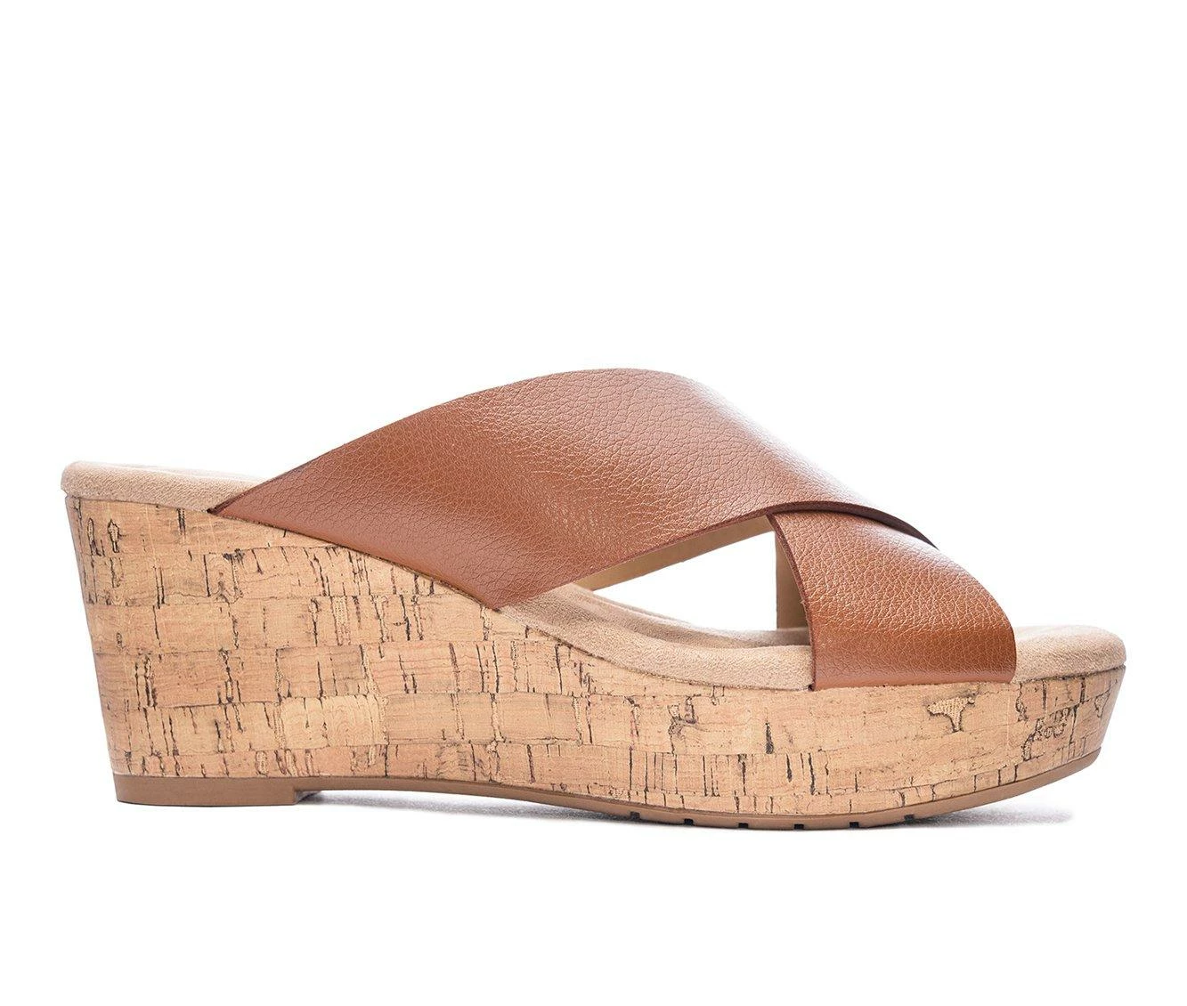 Flash Sale β Women's CL By Laundry Dream Day Tumble Platform Wedge π©΄ Sandals Tan π€©