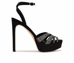 Brand new 👏 Women's Nine West GoBig Platform Stilettos Black 🔔