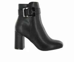 Budget π₯° Women's Mia Amore Emely Block Heel Booties Black π