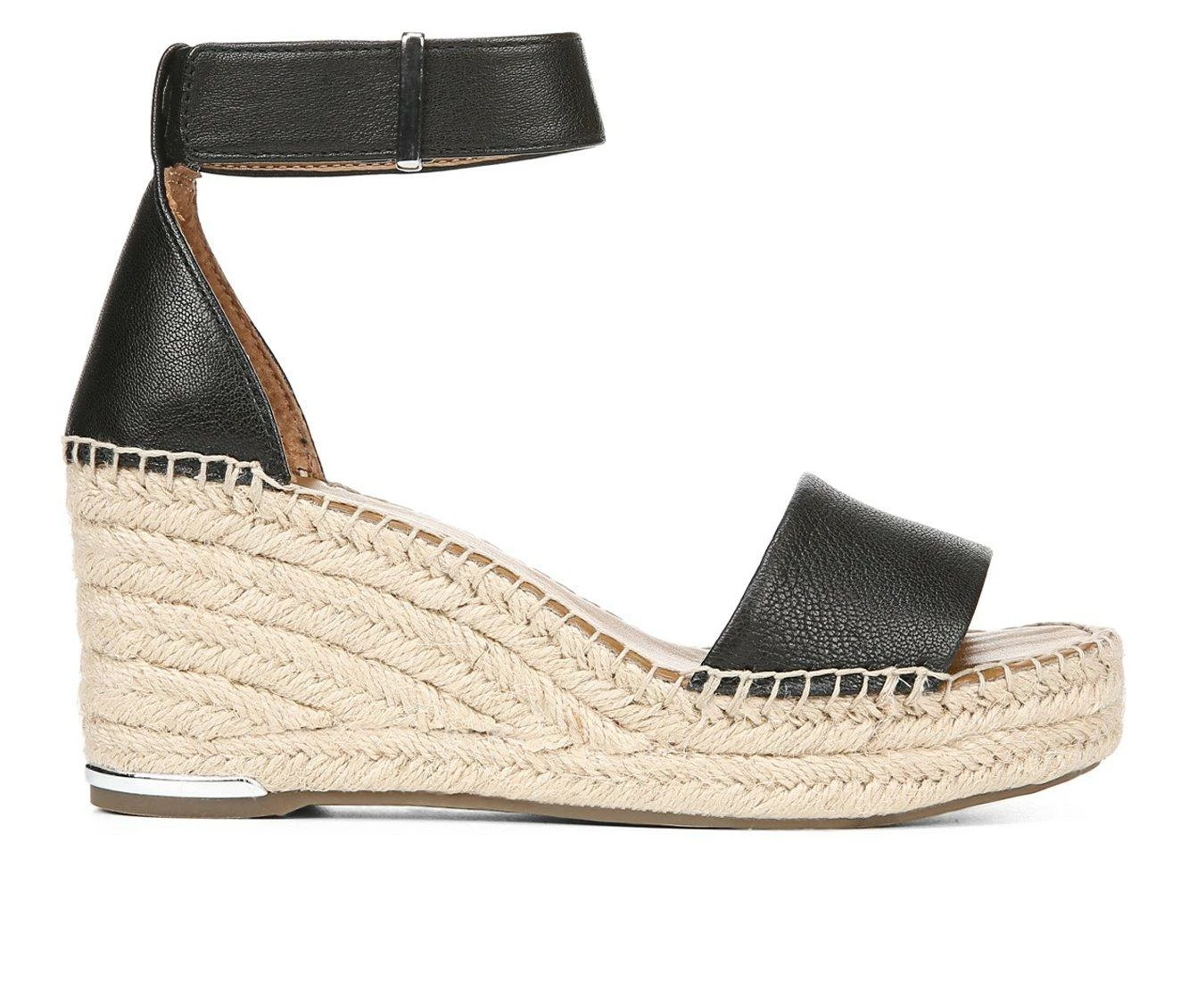 Top 10 ❤️ Women's Franco Sarto L-Clemens Wedge 🩴 Sandals Black 🧨