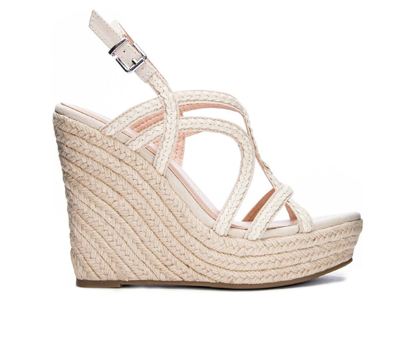 Wholesale π Women's Chinese Laundry Maylin Platform Espadrille Wedges Cream β