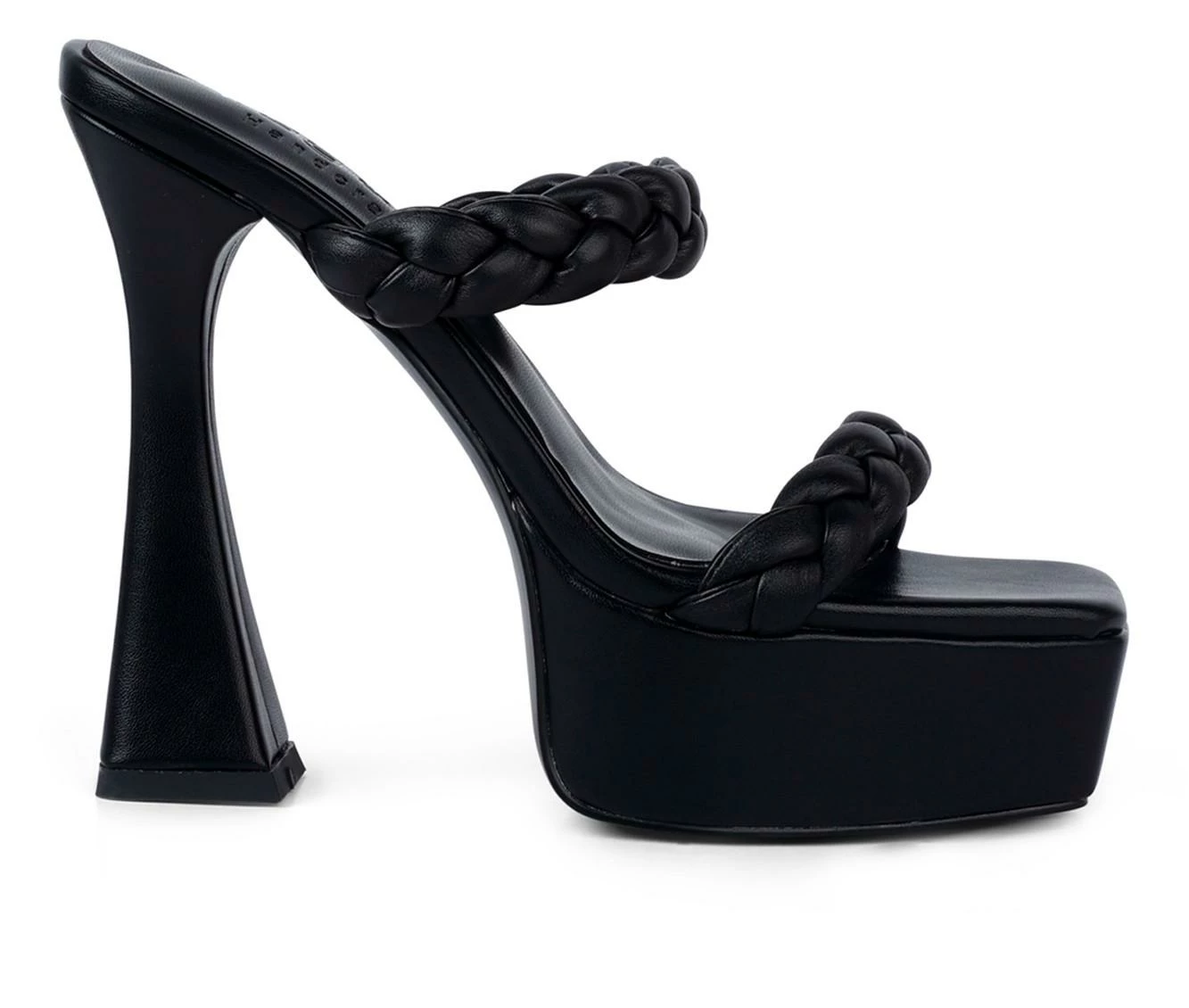 Discount βοΈ Women's Rag & Co Pin π Dress π©΄ Sandals Black β¨