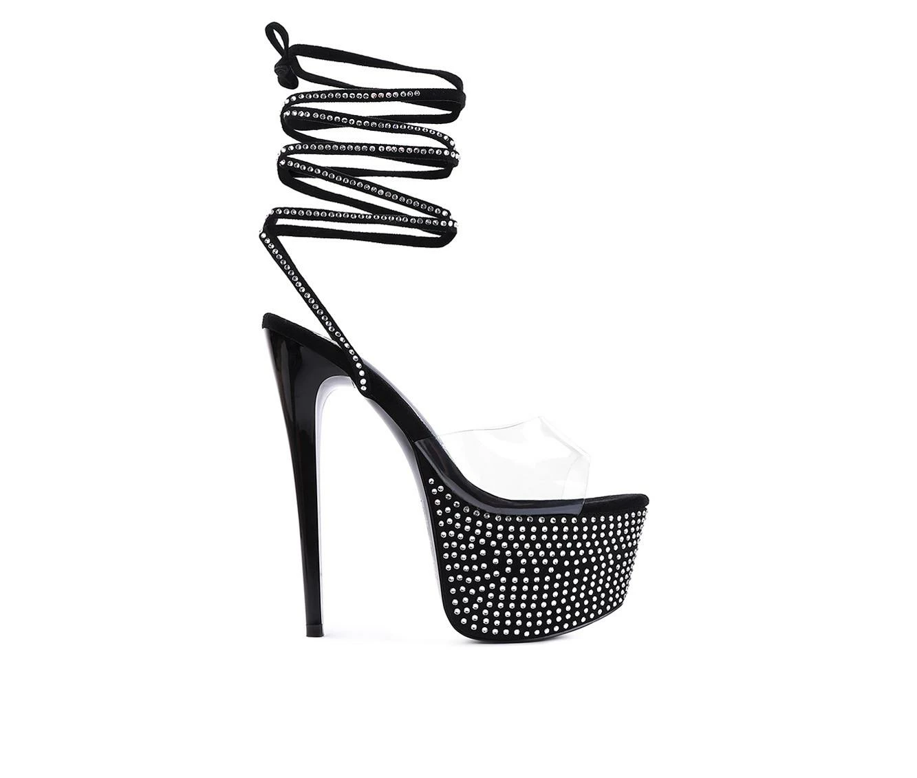 Wholesale π Women's London Rag Sugar Platform Stiletto π Heels Black π 4 Wholesale π Women's London Rag Sugar Platform Stiletto π Heels Black π - Image 2