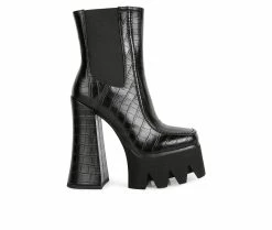 Deals 😀 Women's London Rag Bounty Booties Black ✔️