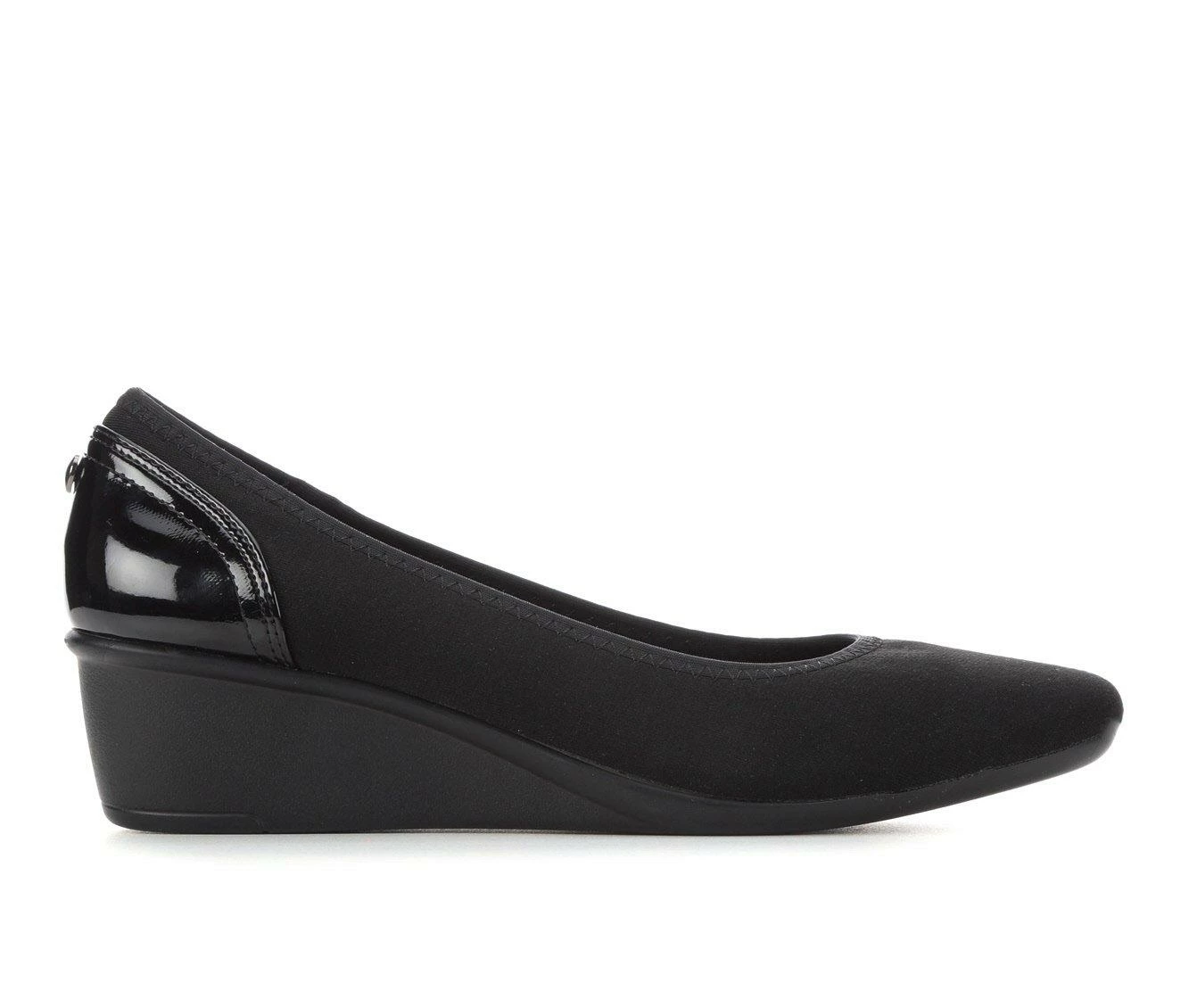 Best Sale π Women's Anne Klein Malani Wedges Black π - Image 2