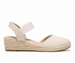 Cheapest 😉 Women's LifeStride Kimmie Espadrille Wedges Almond Milk 🌟