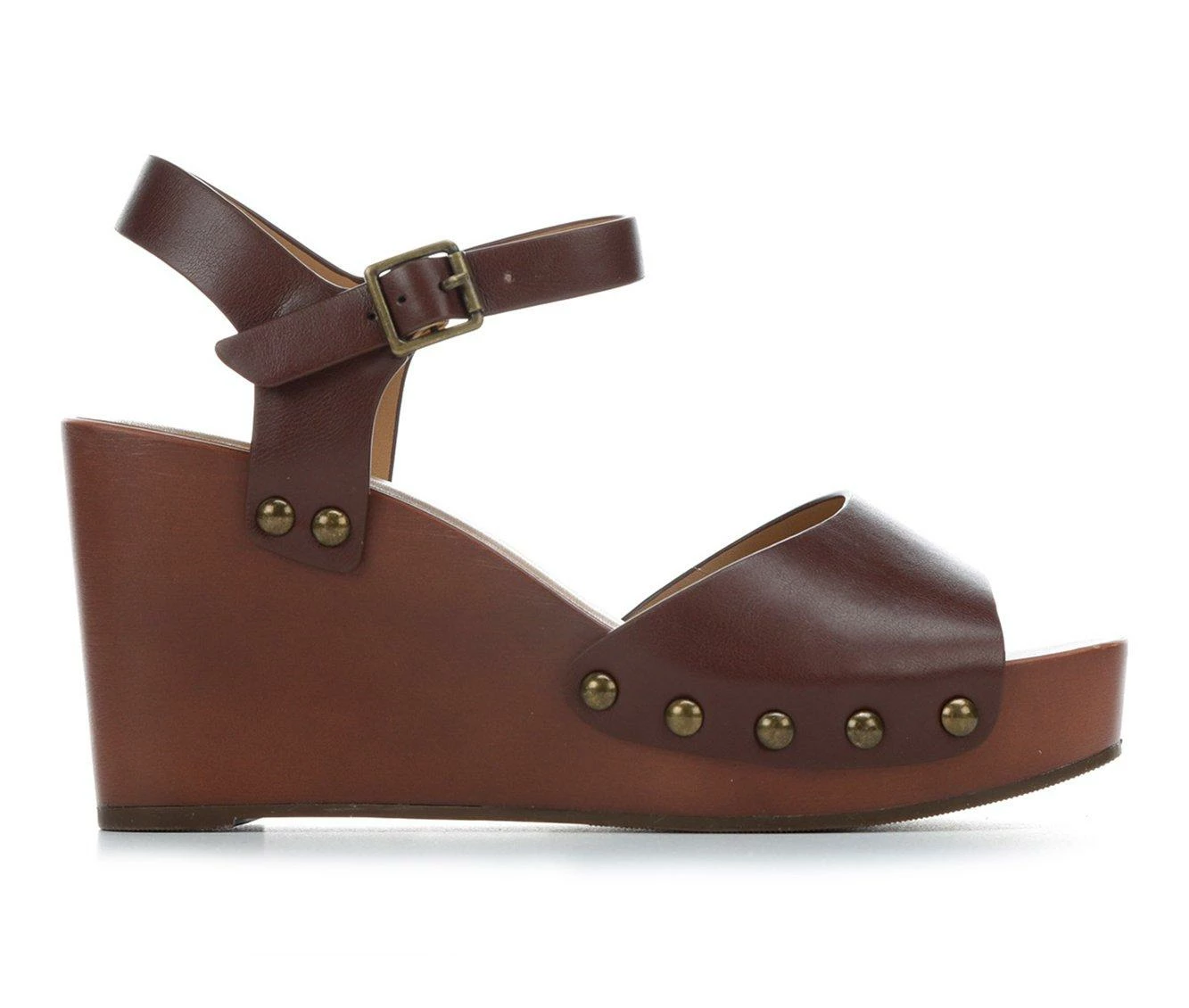 Budget π€© Women's Y-Not Speedup Wedges Brown π― - Image 2