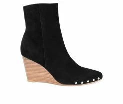 Cheap 🔥 Women's Journee Signature Reeya Wedge Booties Black 🛒