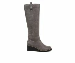 Flash Sale 🔔 Women's LifeStride Zeppelin Knee High 🥾 Boots Ash Grey ⭐