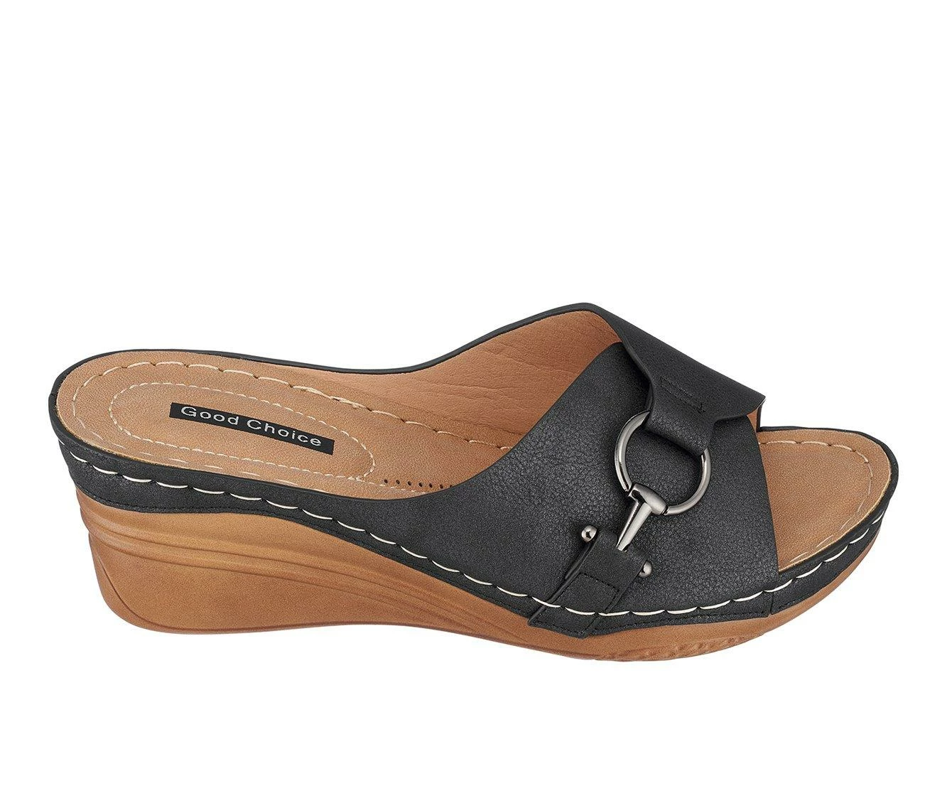 Best reviews of π₯° Women's GC π Shoes Bay Wedge π©΄ Sandals Black β - Image 2