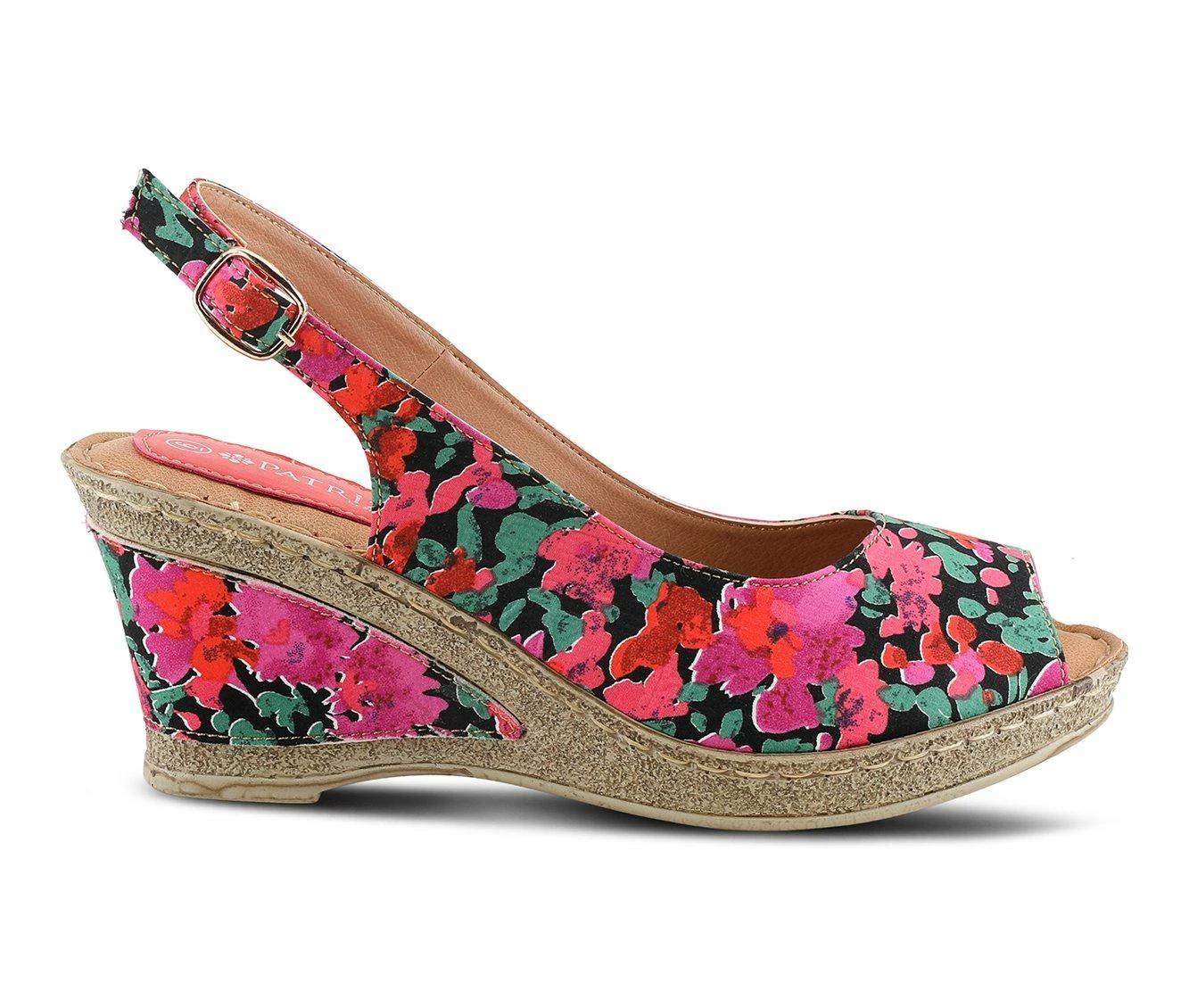 Hot Sale π Women's Patrizia Candance-Bloom Wedges Black Multi π - Image 2