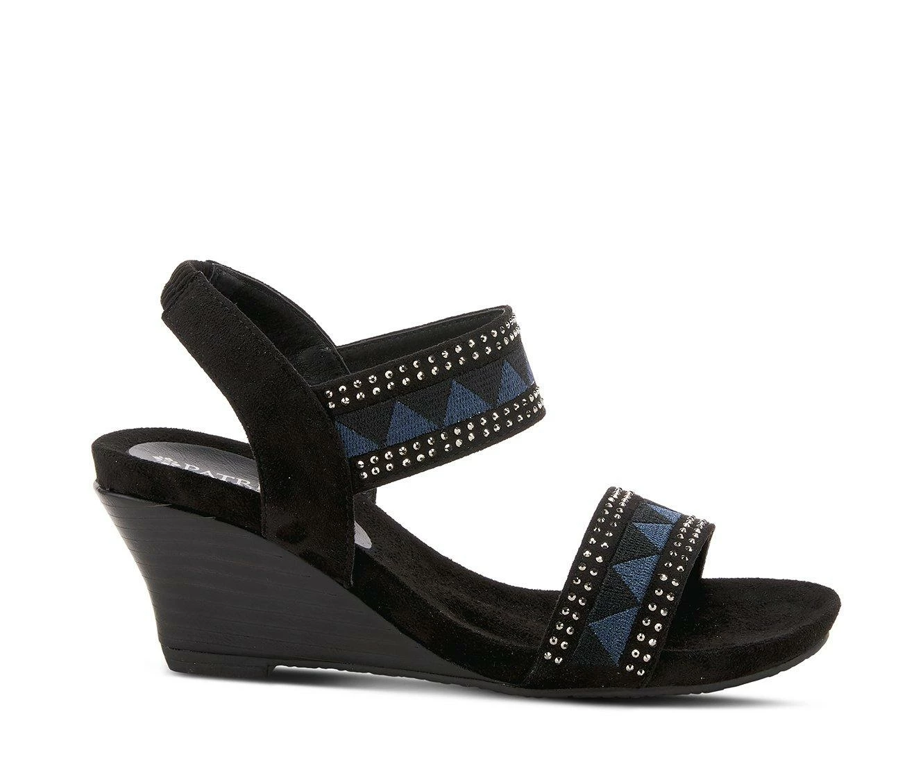 Budget β¨ Women's Patrizia Tribute Wedge π©΄ Sandals Black Multi π― - Image 2