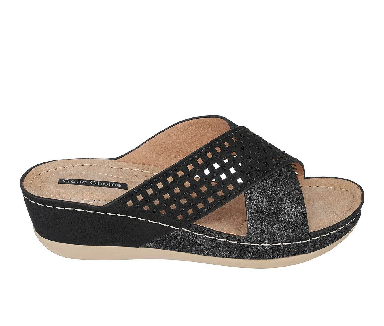 Brand new π Women's GC π Shoes Isabella Wedge π©΄ Sandals Black π - Image 2
