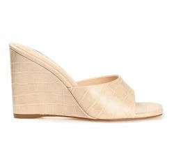 Best reviews of 😍 Women's Journee Collection Vivvy Wedge 👗 Dress 🩴 Sandals Beige ⌛