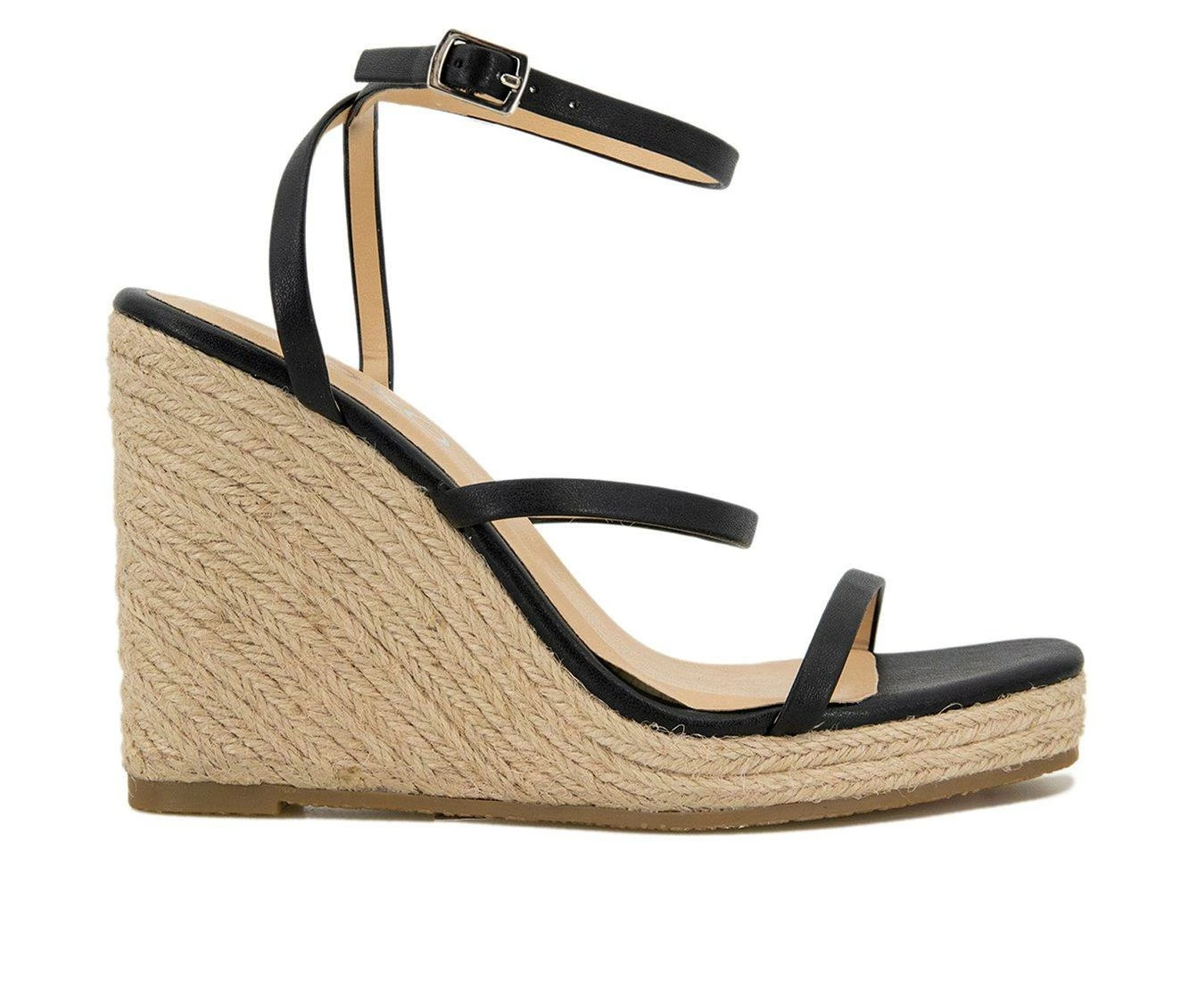 Promo β Women's XOXO Uliana Espadrille Wedge π©΄ Sandals Black π₯ - Image 2