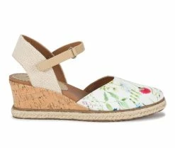 Best reviews of ✔️ Women's Baretraps Ocean Closed Toe Wedge 🩴 Sandals Wht Multi Flwr ⭐